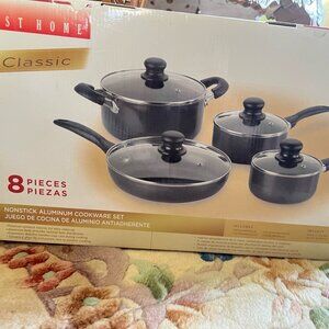 Best Home Classic 8-Piece Nonstick Aluminum Cookware Set